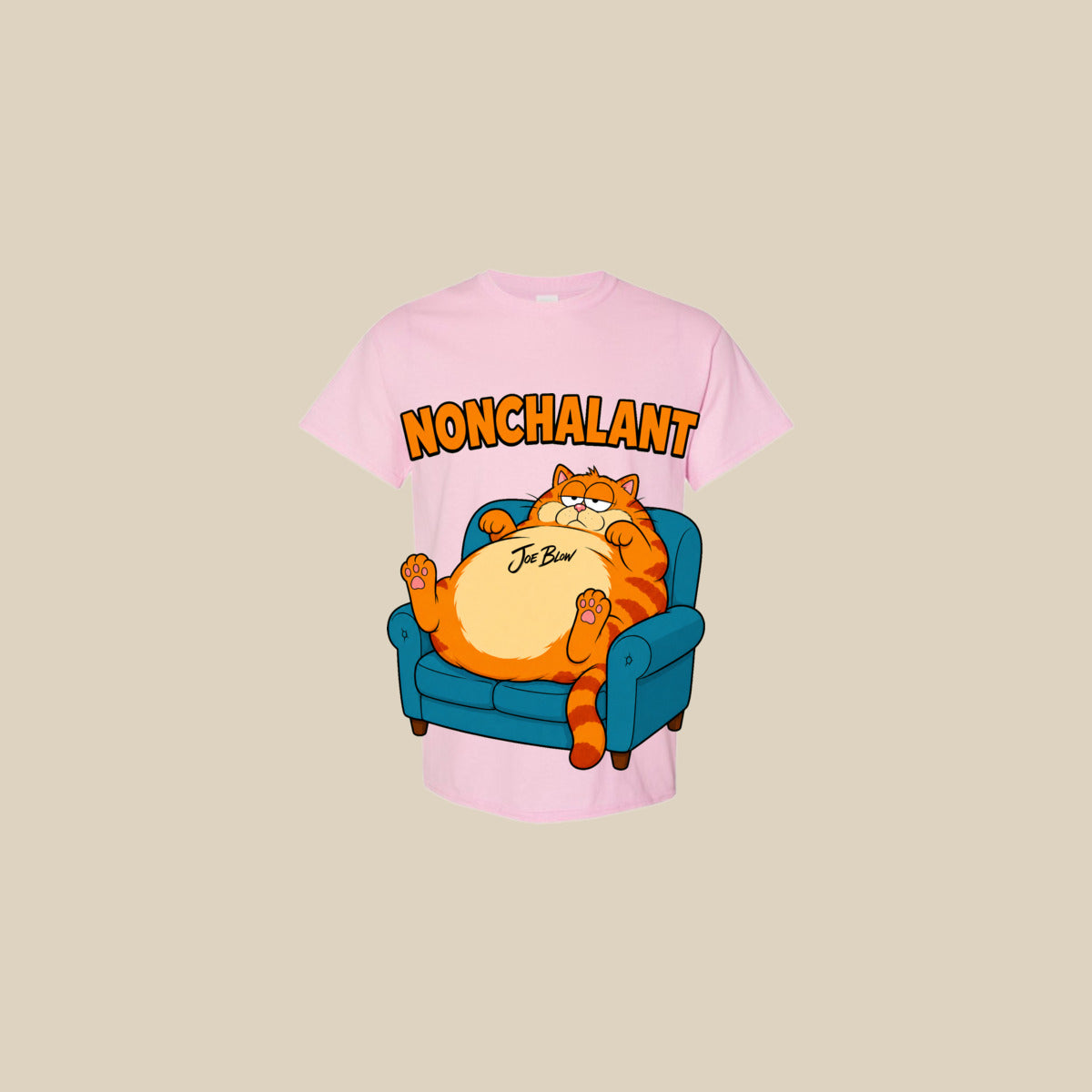 T-shirt NONCHALANT – Ti-Gus adulte – Light Pink