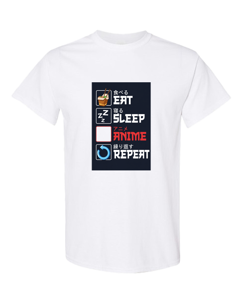 T-shirt manga ANIME personnalisé – enfant/youth
