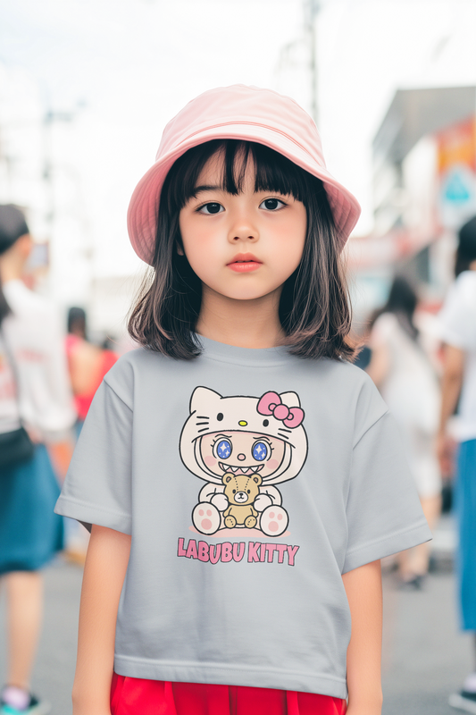 T-SHIRT LABUBU KITTY