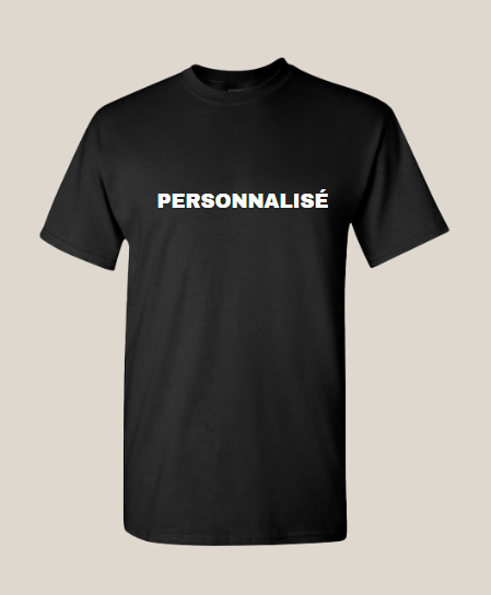 T-shirt personnalisé