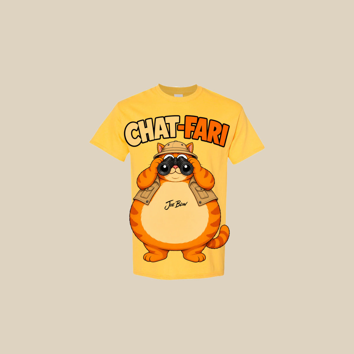 T-shirt CHAT-FARI – Ti-Gus adulte – Daisy