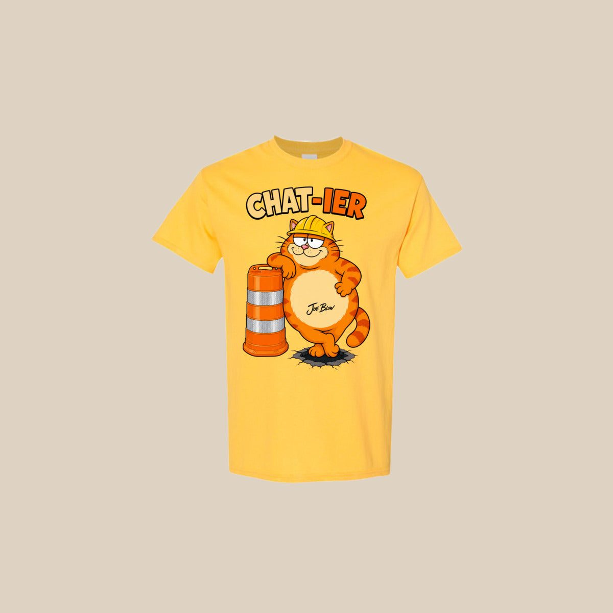 T-shirt CHAT-IER – Ti-Gus adulte – Daisy