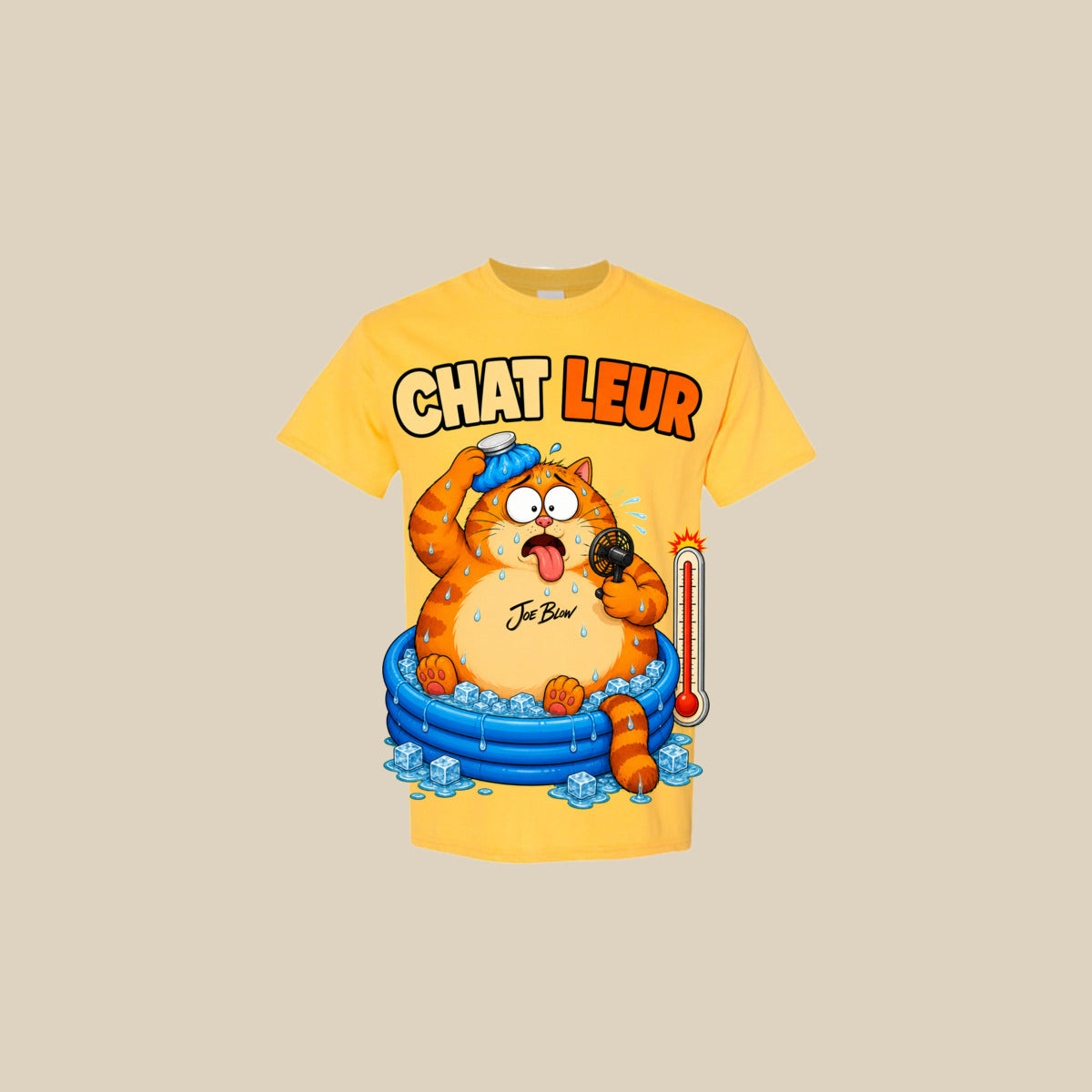 T-shirt CHAT-LEUR – Ti-Gus enfant/youth – Daisy