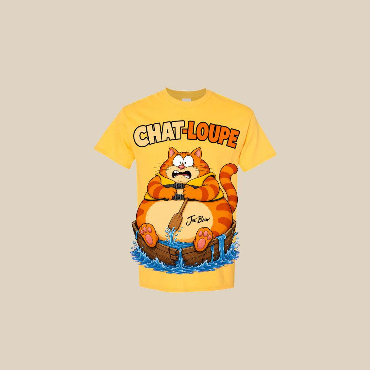 T-shirt CHAT-LOUPE – Ti-Gus adulte – Daisy