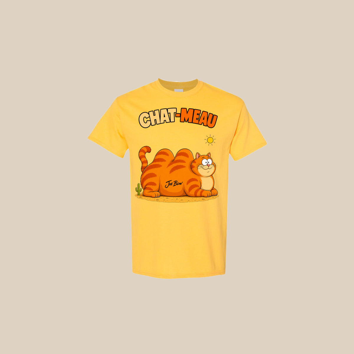 T-shirt CHAT-MEAU – Ti-Gus adulte – Daisy