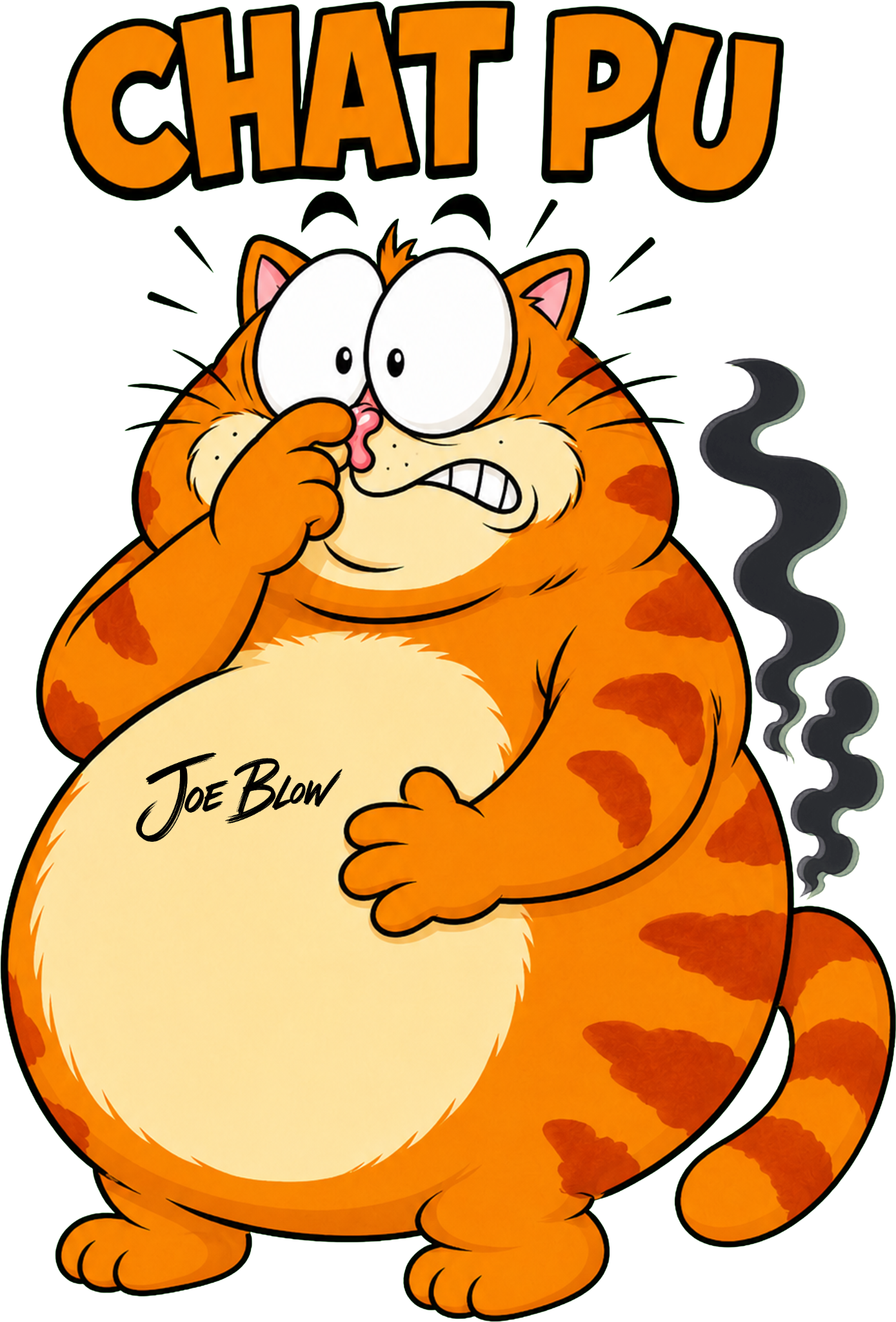 T-shirt Joe Blow Chat pu