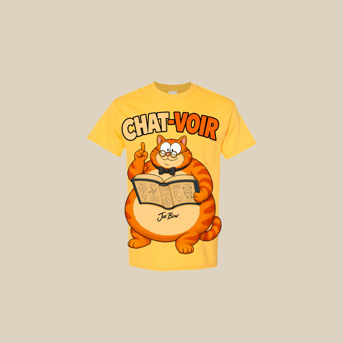 T-shirt CHAT-VOIR – Ti-Gus enfant/youth – Daisy