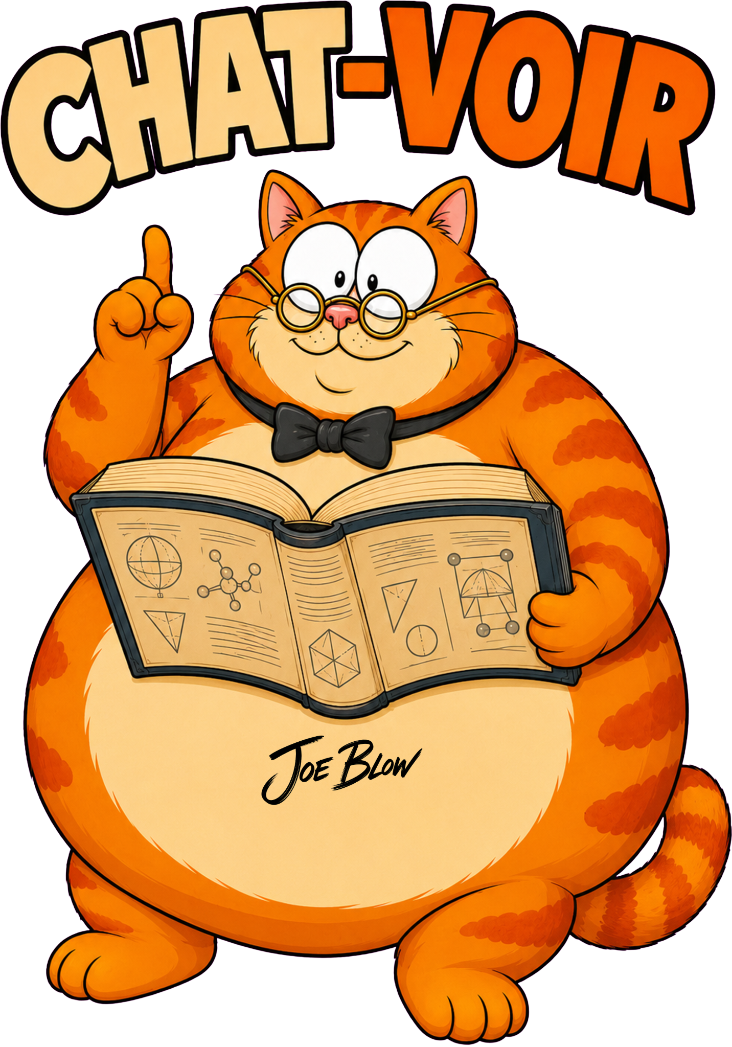T-shirt Joe Blow Chat-voir