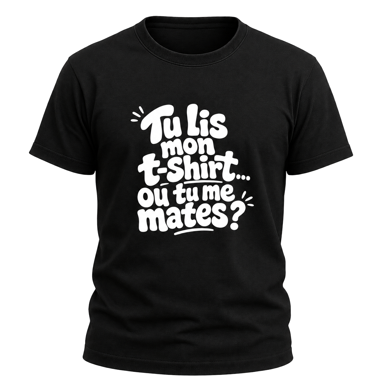 T-shirt Joe Blow Tu lis mon t-shirt