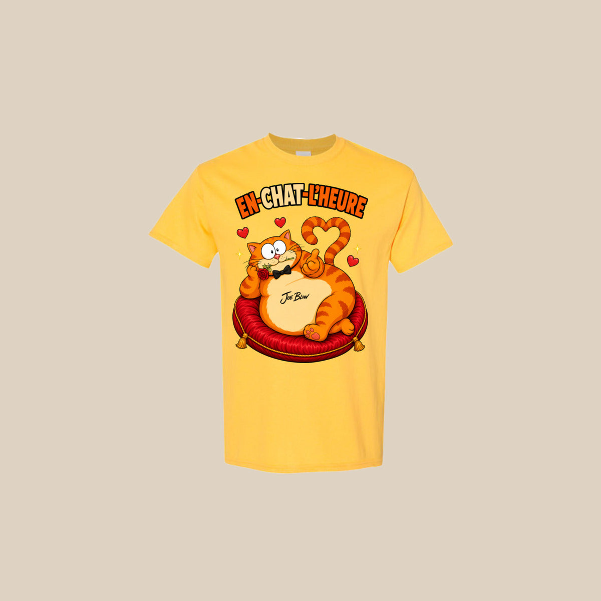 T-shirt EN-CHAT-L’HEURE – Ti-Gus adulte – Daisy