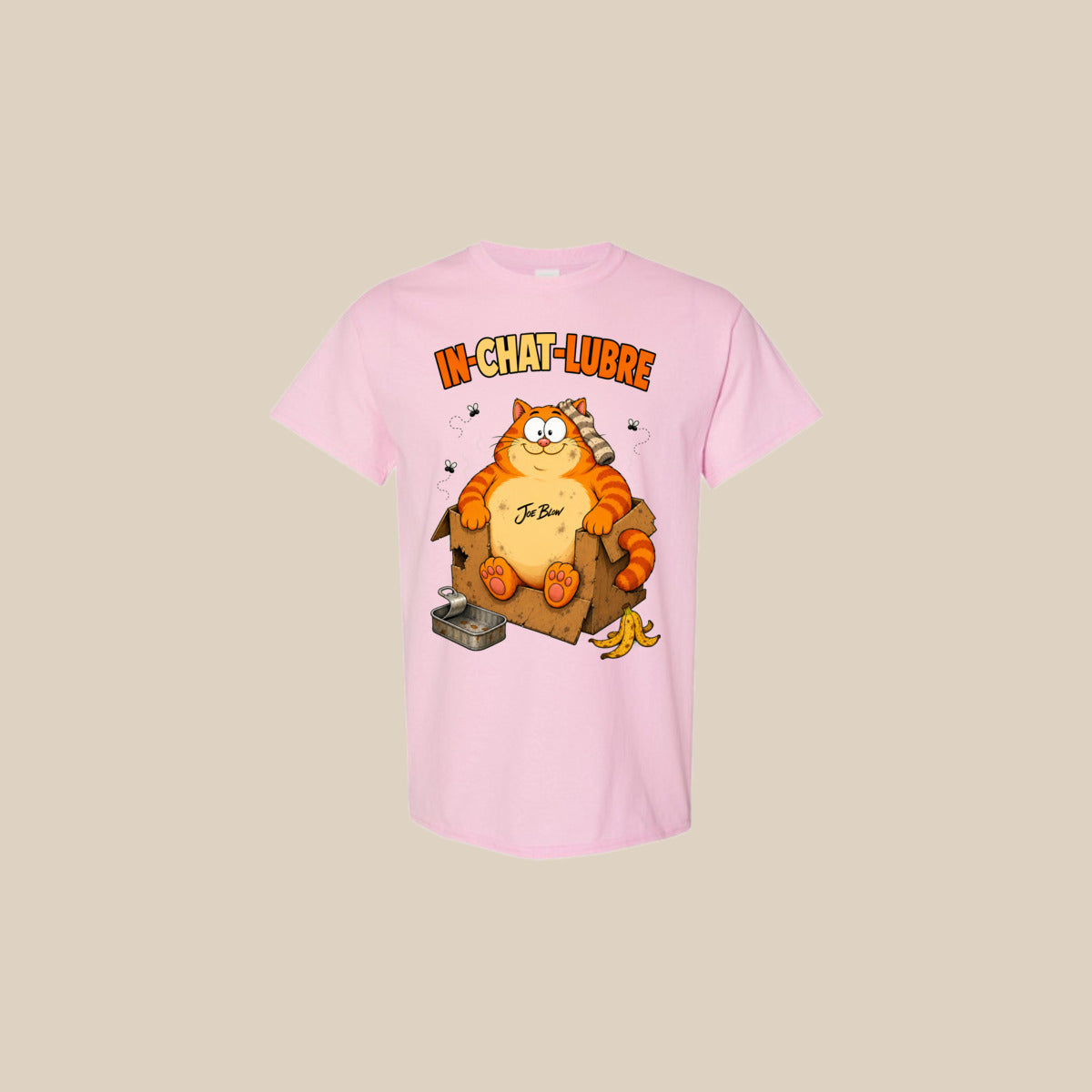 T-shirt IN-CHAT-LUBRE – Ti-Gus enfant/youth – Light Pink