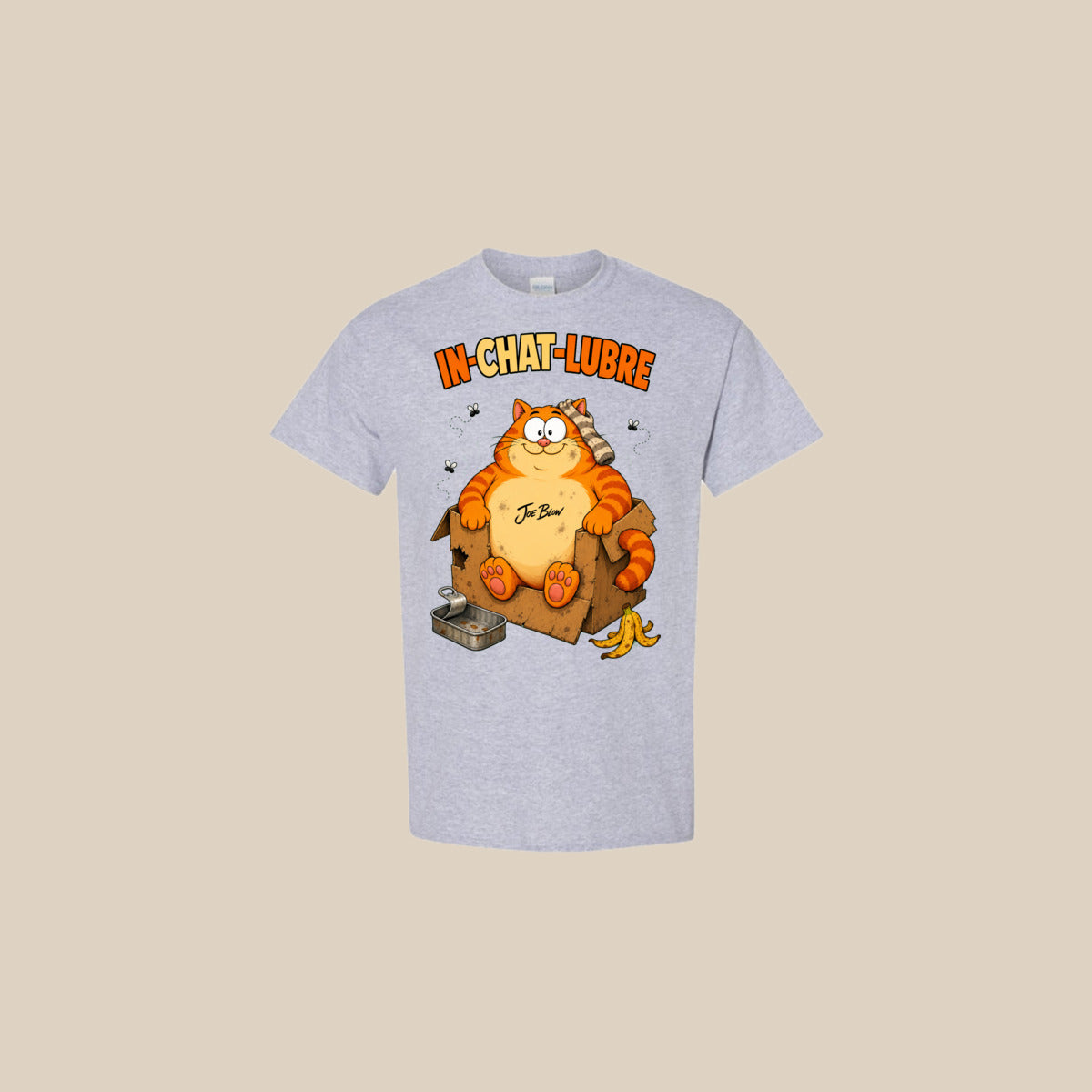 T-shirt IN-CHAT-LUBRE – Ti-Gus enfant/youth – Sport Grey