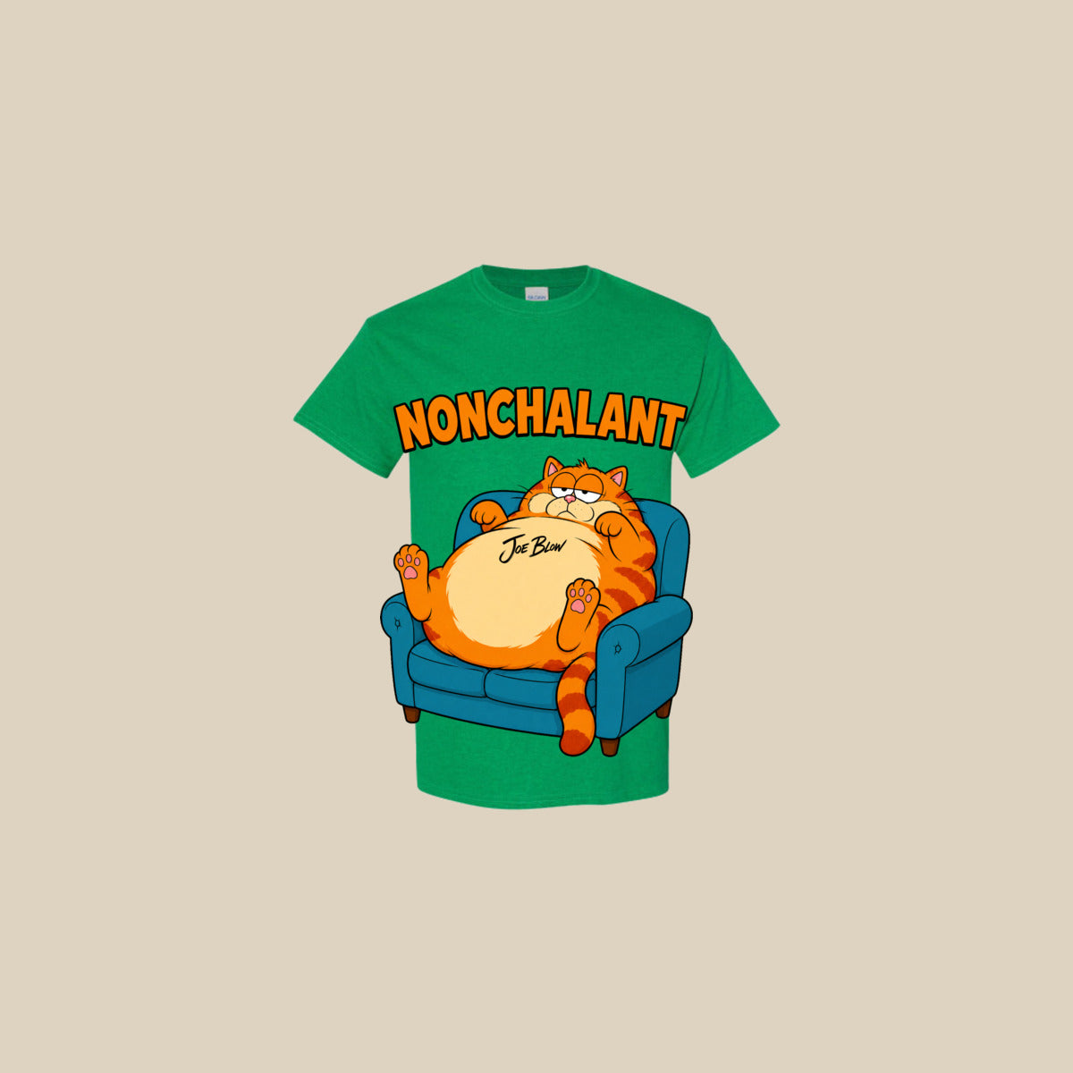 T-shirt NONCHALANT – Ti-Gus adulte – Antique Irish Green