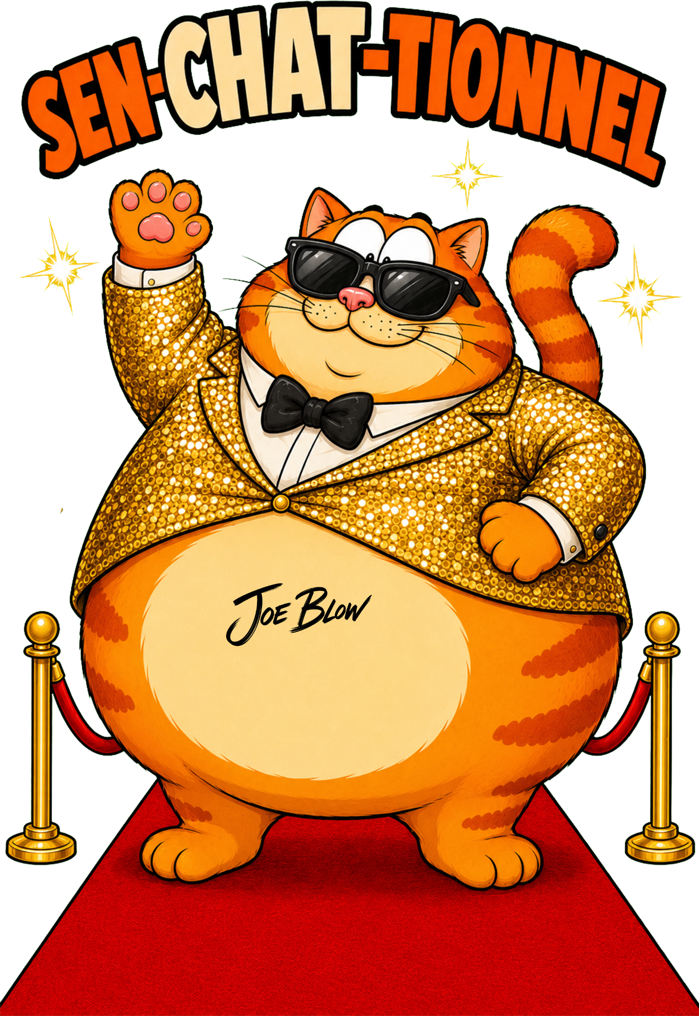 T-shirt Joe Blow Sen-chat-tionnel