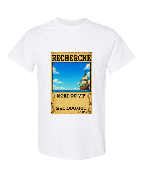 T-shirt manga RECHERCHÉ personnalisé – enfant/youth