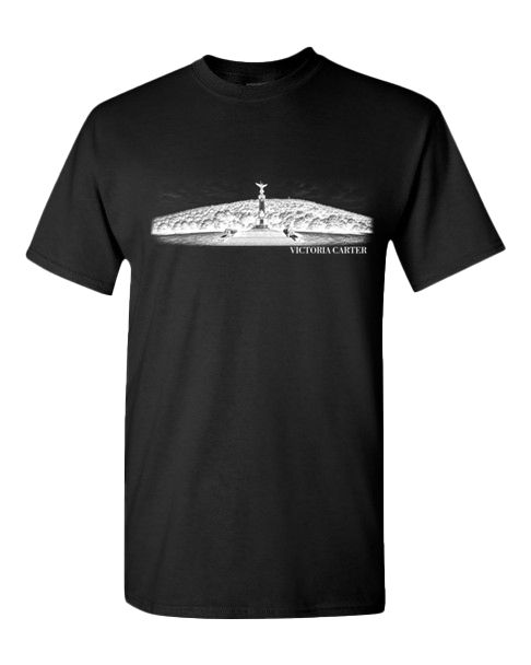 T-shirt noir Victoria Carter — Monument du mont Royal