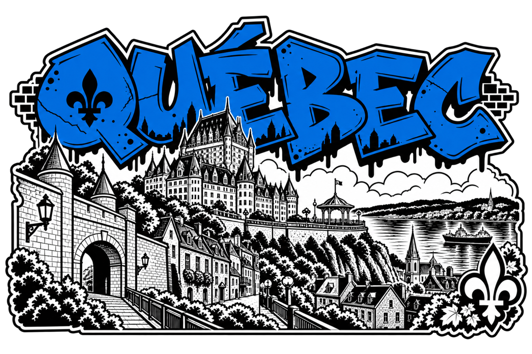 Motif Québec Urbain