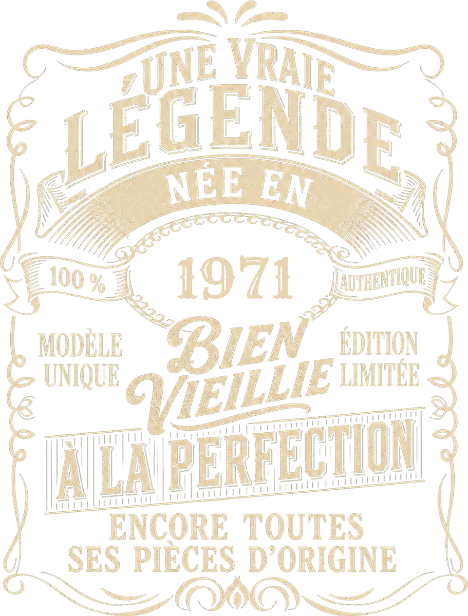 Création Une vraie légende née en 1971
